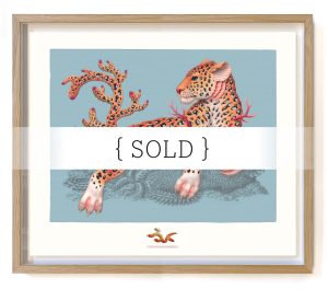 Coralleopardus Perforatus (framed/large)
