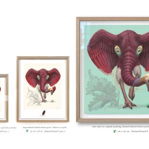 Dromopteryx elephoenicus<br>(true size print) - Image 3